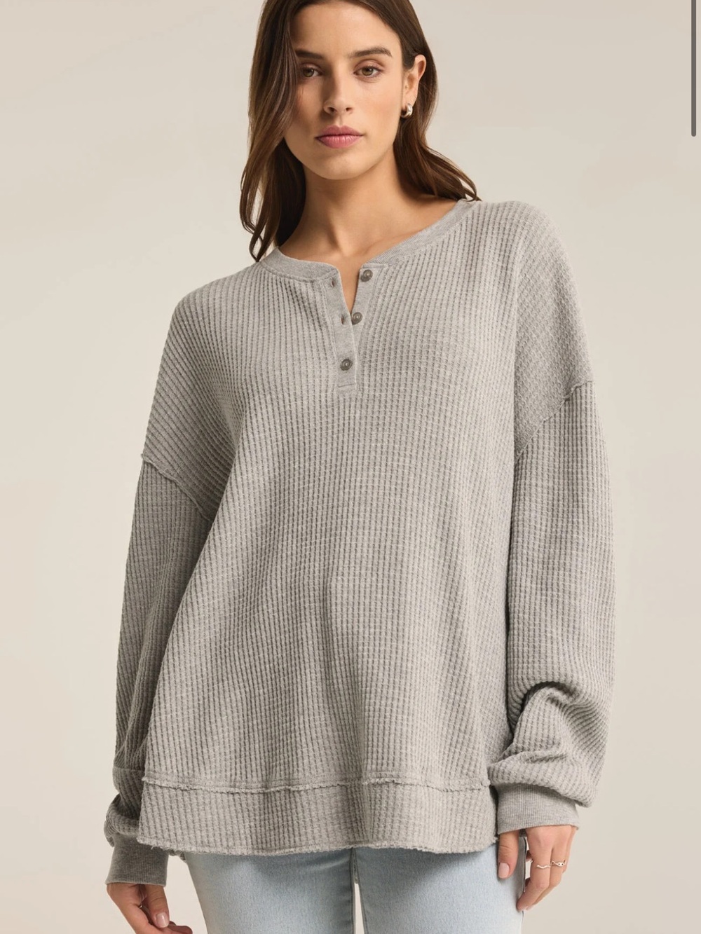 Z Supply - Jax Cozy Waffle Henley